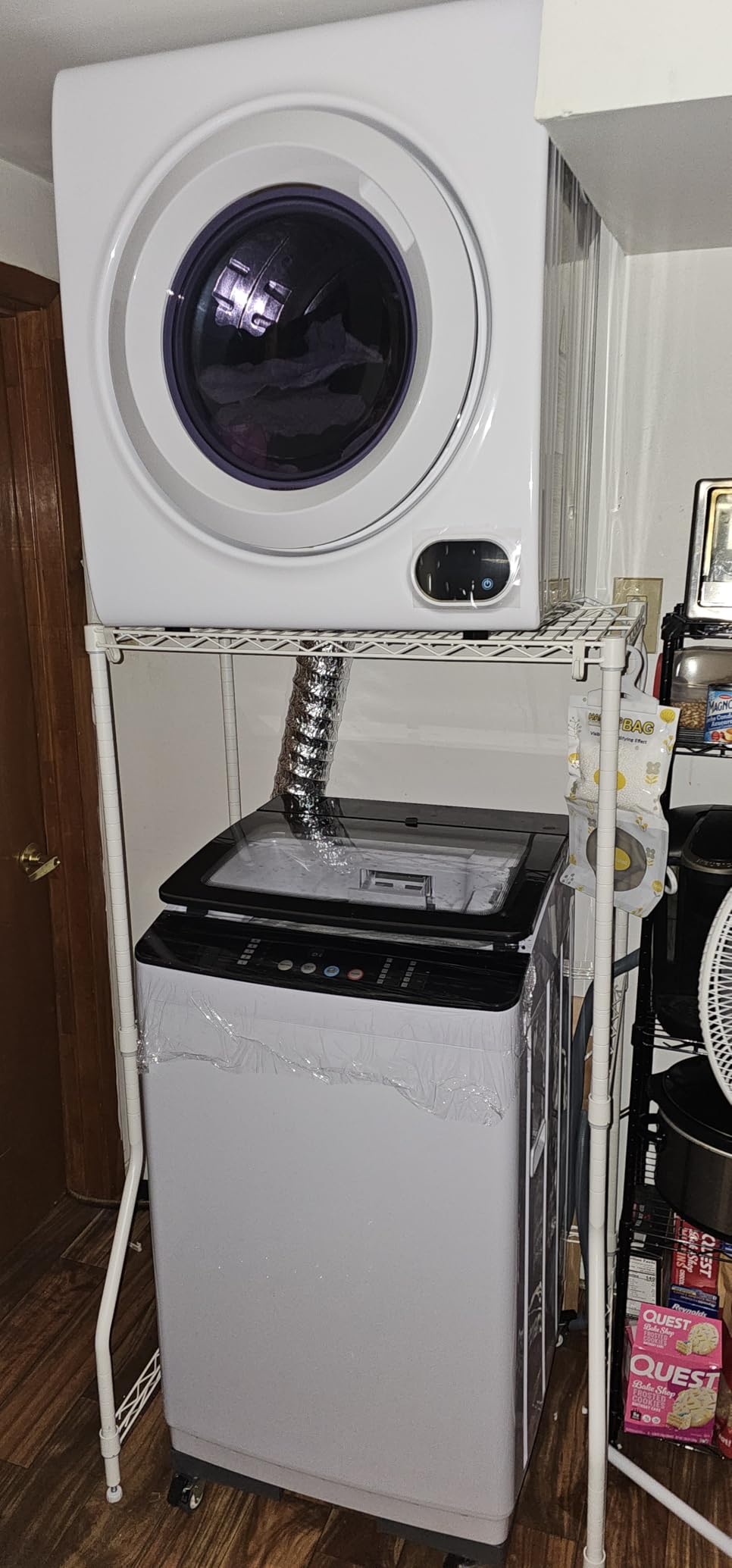 Auertech 28 lbs Portable Washing Machine, Fully Automatic Portable Washer with LED Display, 10 Wash Cycles, 5 Water Levels, 24H Delays, Top Load Washing Machine for Apartment, RV, Dorm, Home customer photo 2