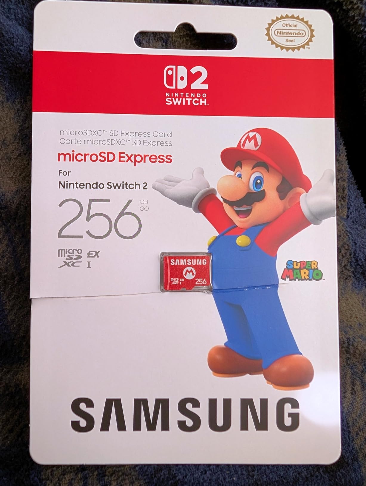 Samsung microSD Express Card - 256GB for Nintendo Switch™ 2 customer photo 1