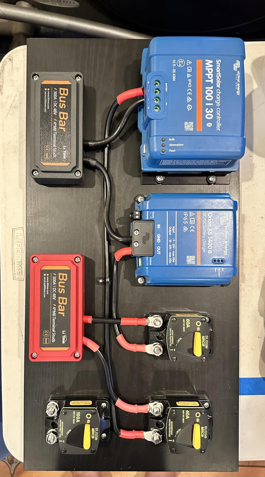 Victron Energy Orion XS 1400, 12/24-Volt 50 Amp DC-DC Battery Charger - 1400W Output, 98.5% Efficiency, Bluetooth Monitoring, Adaptive 4-Stage Charging, IP65 Rated for Dual Battery Systems customer photo 2
