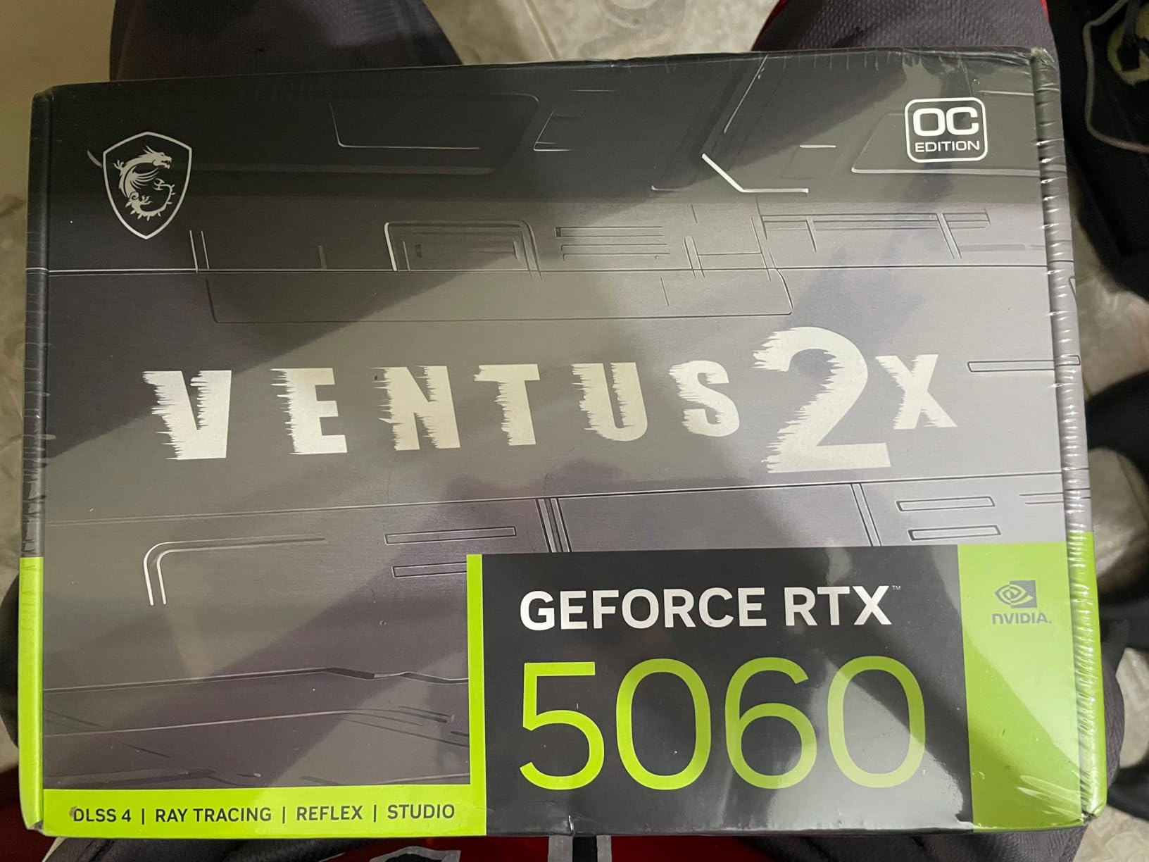 MSI Gaming RTX 5060 8G Ventus 2X OC Graphics Card customer photo 1