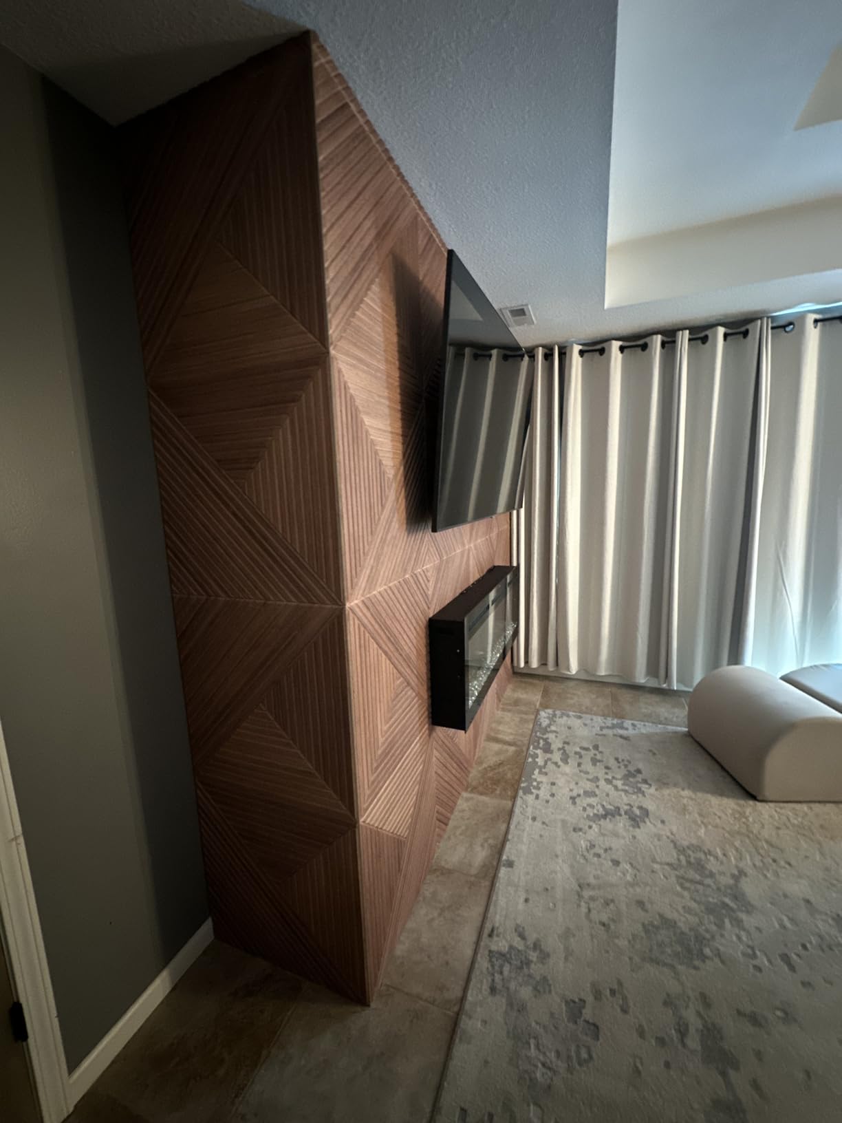 Acoustical Wall Panels, 6-Piece 23.62 X 23.62 Inches Art Acoustic Panels, Decorative Acoustic Panels, Acoustic Wall Panels, Sound Absorbing Wall Art, Arcadian Vortex customer photo 1