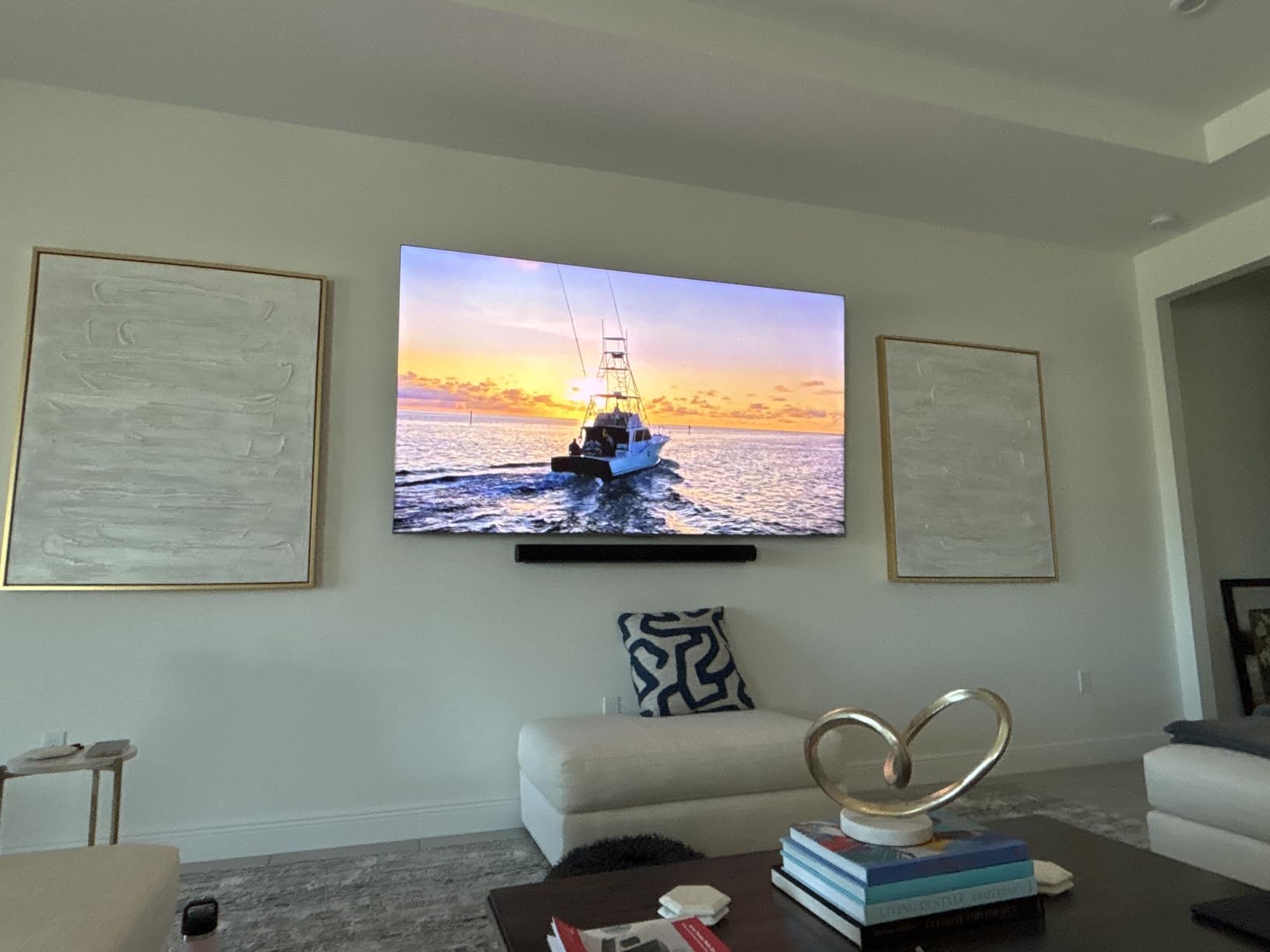 65 Inch Class QM8K Series | Mini LED QLED 4K HDR | 65QM8K, 2025 Model | 120HZ-144HZ Anti Reflective Wide Angle Screen Smart Google TV Dolby Atmos | Voice Remote Alexa Gaming Streaming Television customer photo 2