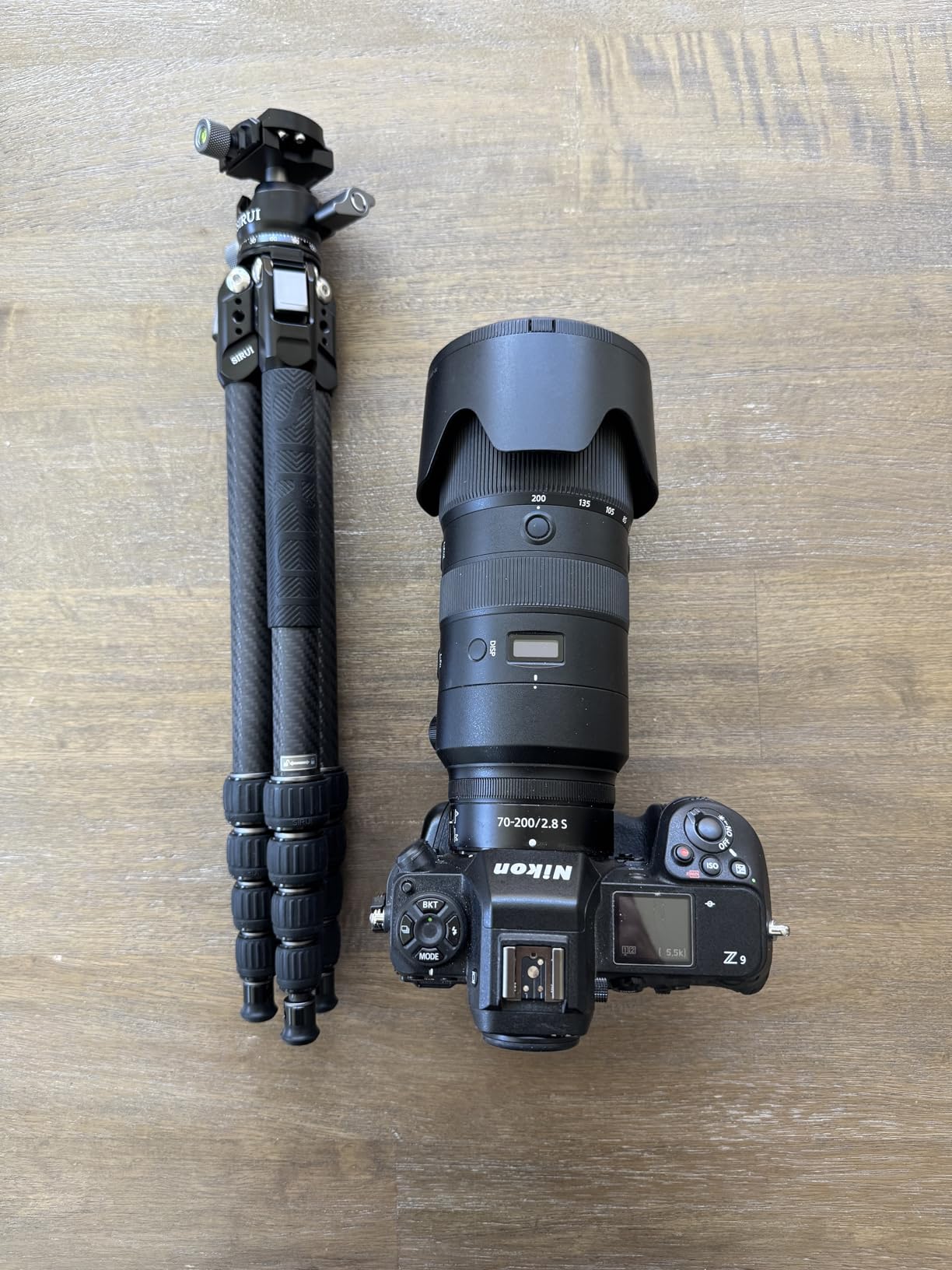 SIRUI Carbon Fiber Travel Tripod, 50