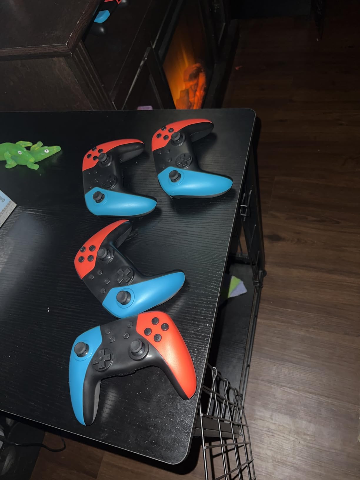 AceGamer 2 Pack Wireless Controller for Nintendo Switch/Lite/OLED, Hall Effect Joystick for Switch 2 Pro Controller with Wake-Up/Turbo/Dual Vibration/Programmable (Red+Blue) customer photo 1