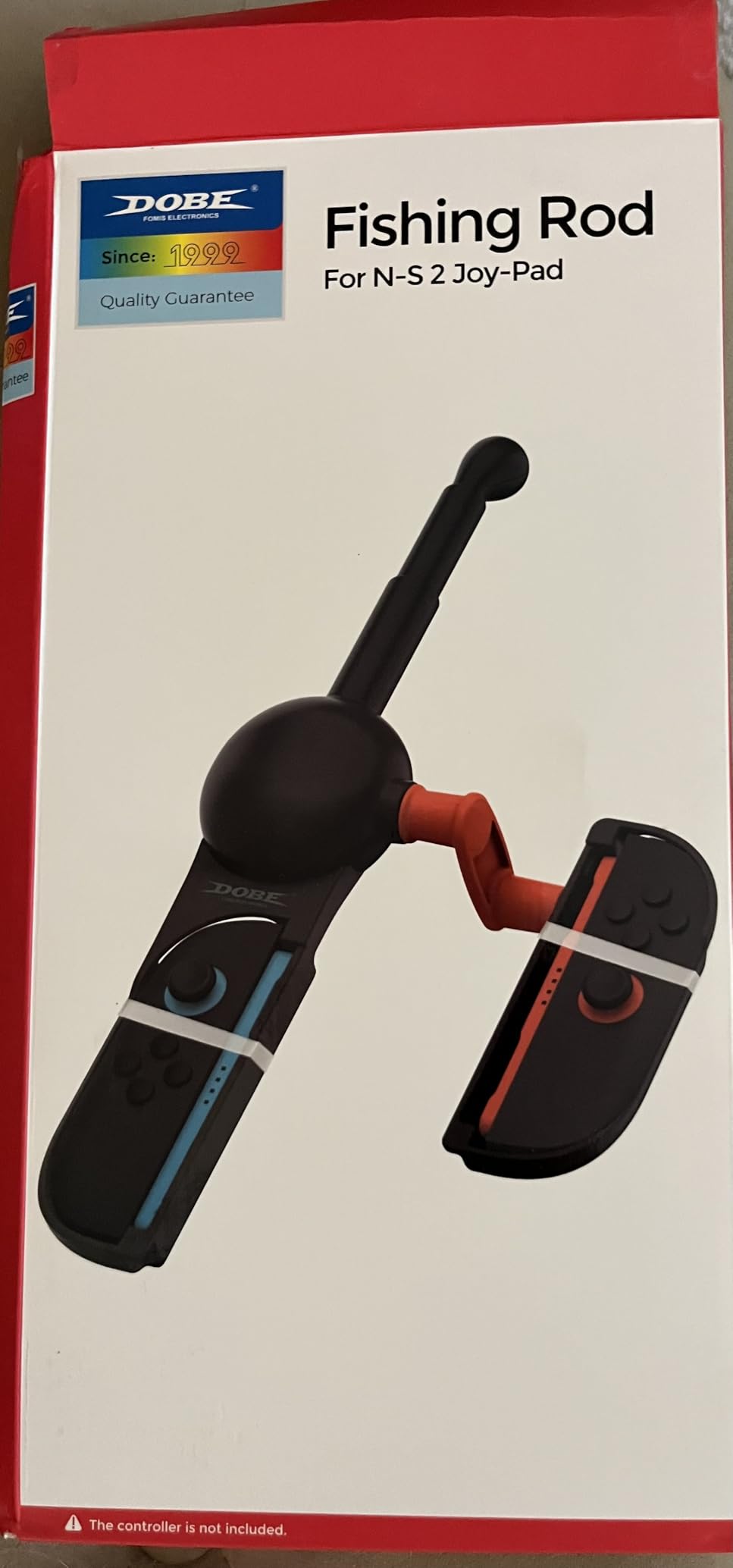 Nargos Fishing Rod Controller for Nintendo Switch 2/ Switch/Switch Oled, Gaming Accessory, Compatible with Bass Pro Shops: The Strike & Fishing Star World Tour, Ideal for Family Fun & Gifting customer photo 1