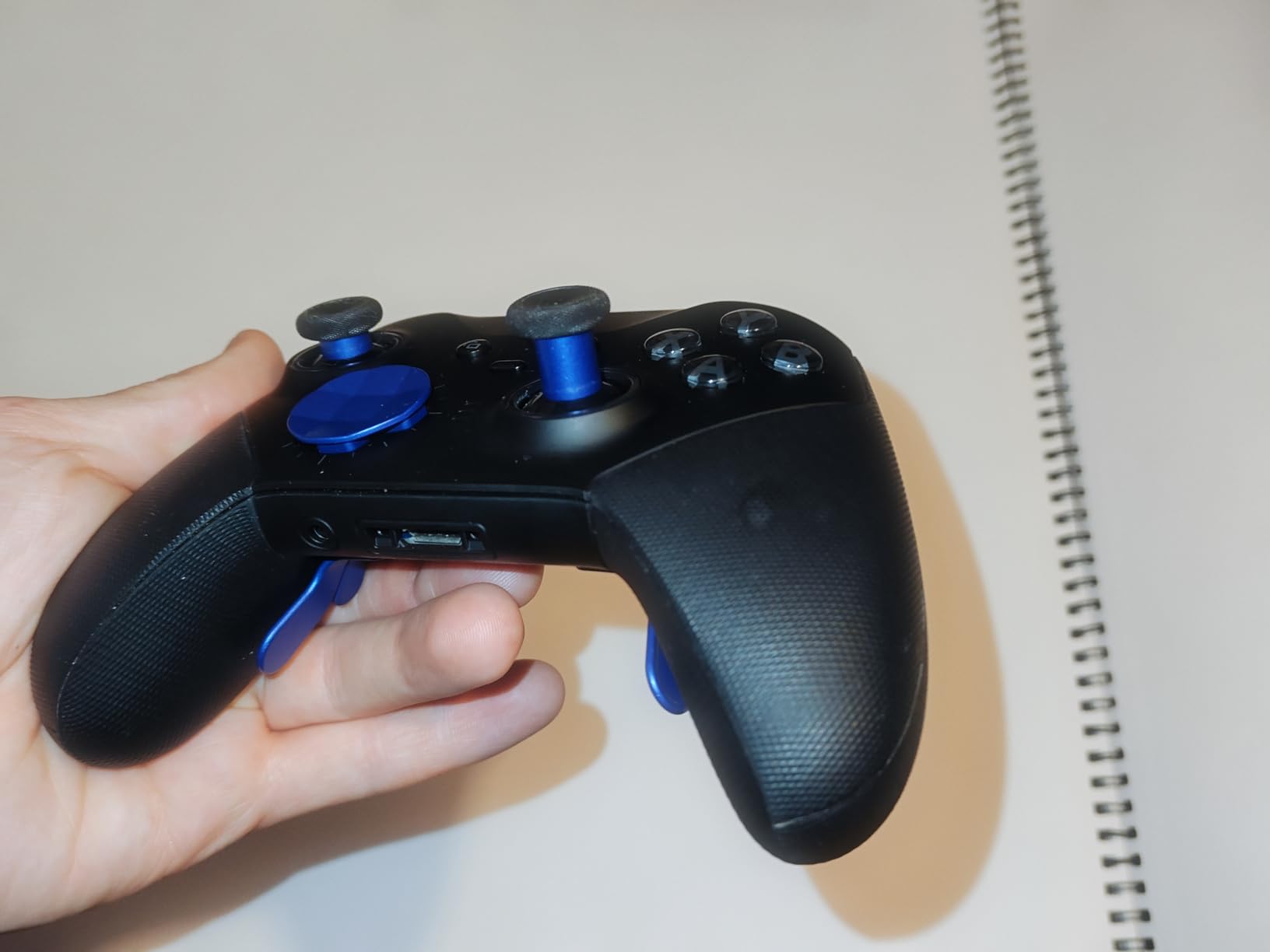 14-in-1 Controller Accessories Kit Compatible with Xbox Elite Series 2, 6 Premium Metal Thumbsticks, Swap Joysticks, 4 Interchangeable Paddles, 2 D-Pads, 1 Tool & 1 Storage Bag (Matte Black) customer photo 1