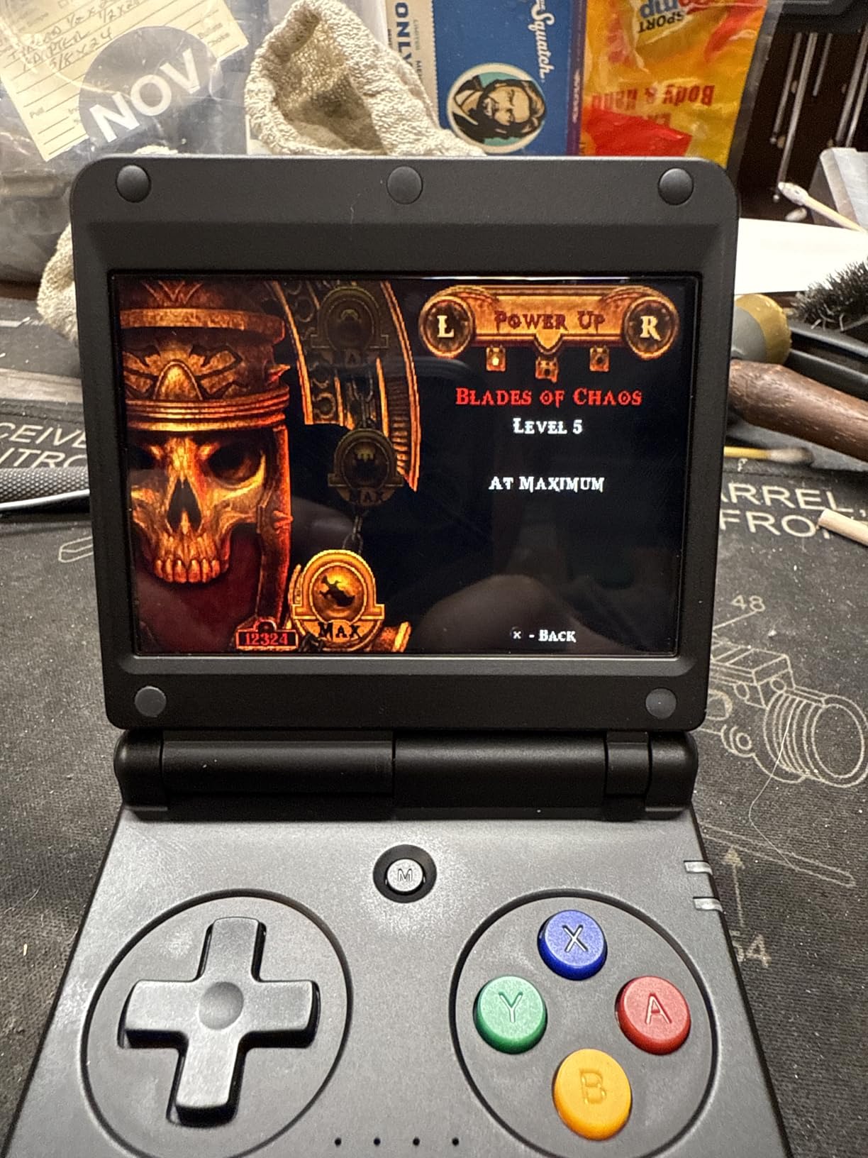 RG35XXSP Flip Portable Retro Handheld Game Console, RG 35XXSP 3.5 Inch IPS Screen Linux System with 64G TF Card Pre-Installed 5532 Games, Clamshell Games Supports 5G WiFi Bluetooth HDMI (Black Transparent variant) customer photo 1