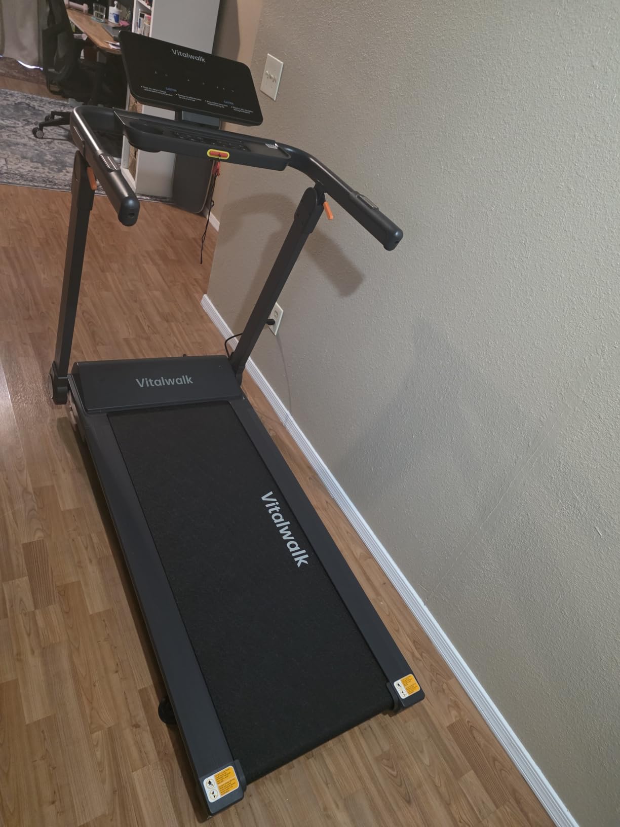 Foldable Treadmill with Auto Incline - Vitalwalk Commercial 48