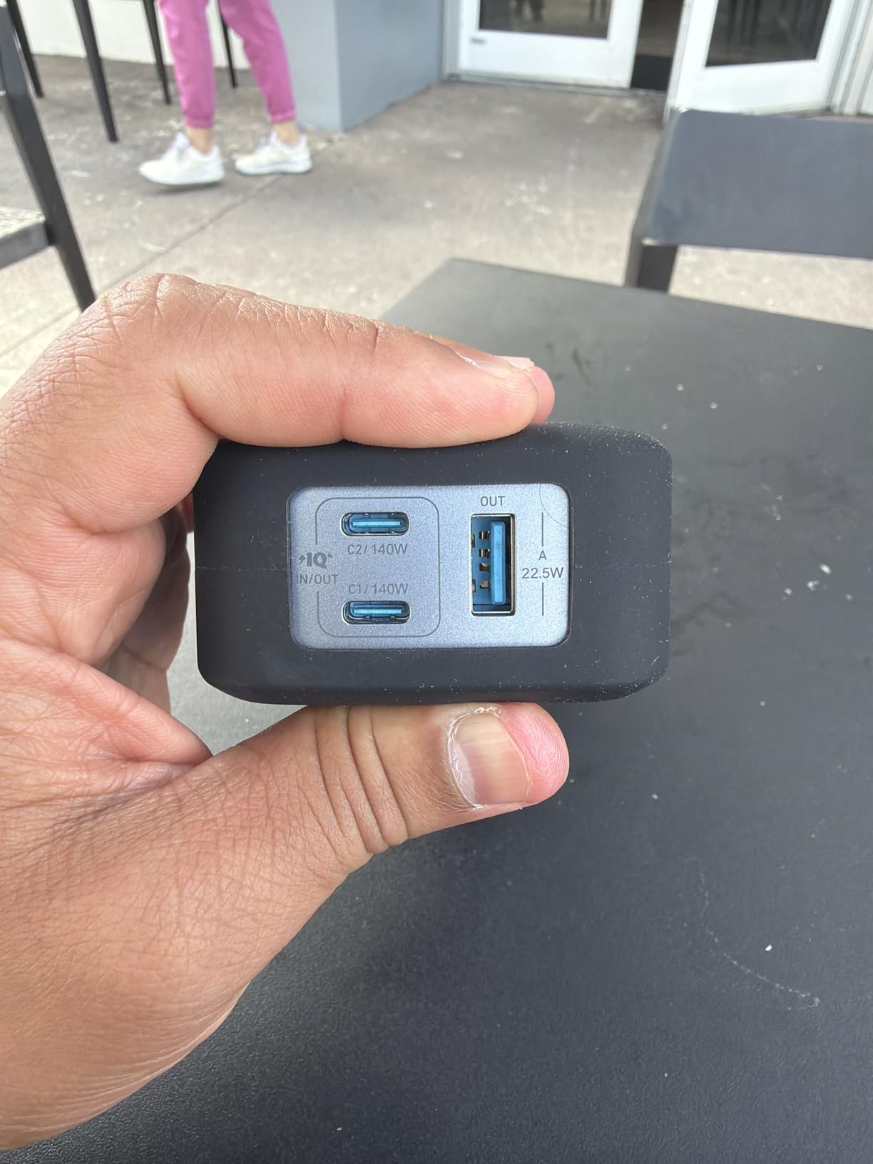 Anker Prime Power Bank, 26,250mAh 3-Port Portable Charger with 300W Max Output, Two-Way Charging, TSA-Approved, App Control, for MacBook, iPhone 17/16 Series, and More customer photo 2