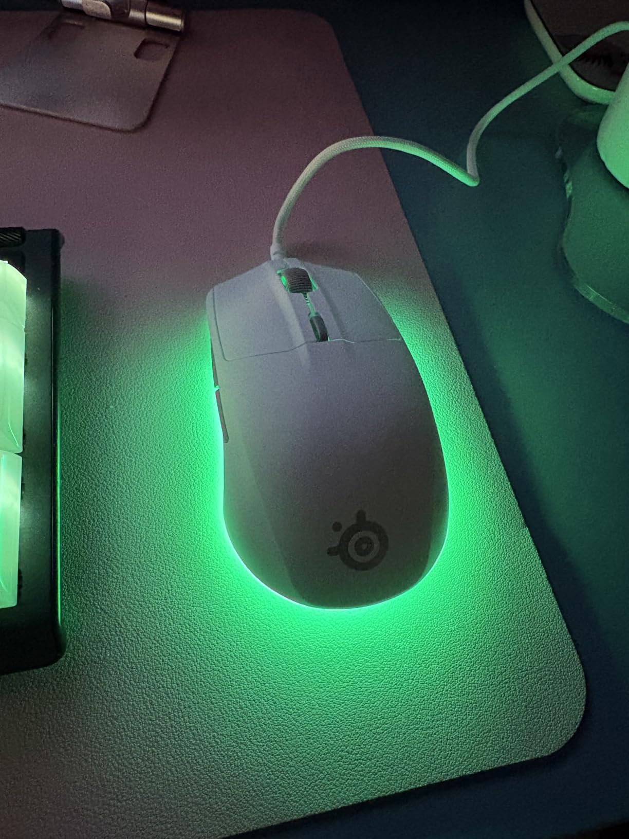 SteelSeries Rival 3 Wireless Gen 2 Gaming Mouse - 2.4GHz and Bluetooth - 18000 DPI TrueMove Air Optical Sensor - 60 Million Click Durability - Light-Weight - 100% PTFE Feet - Black customer photo 2