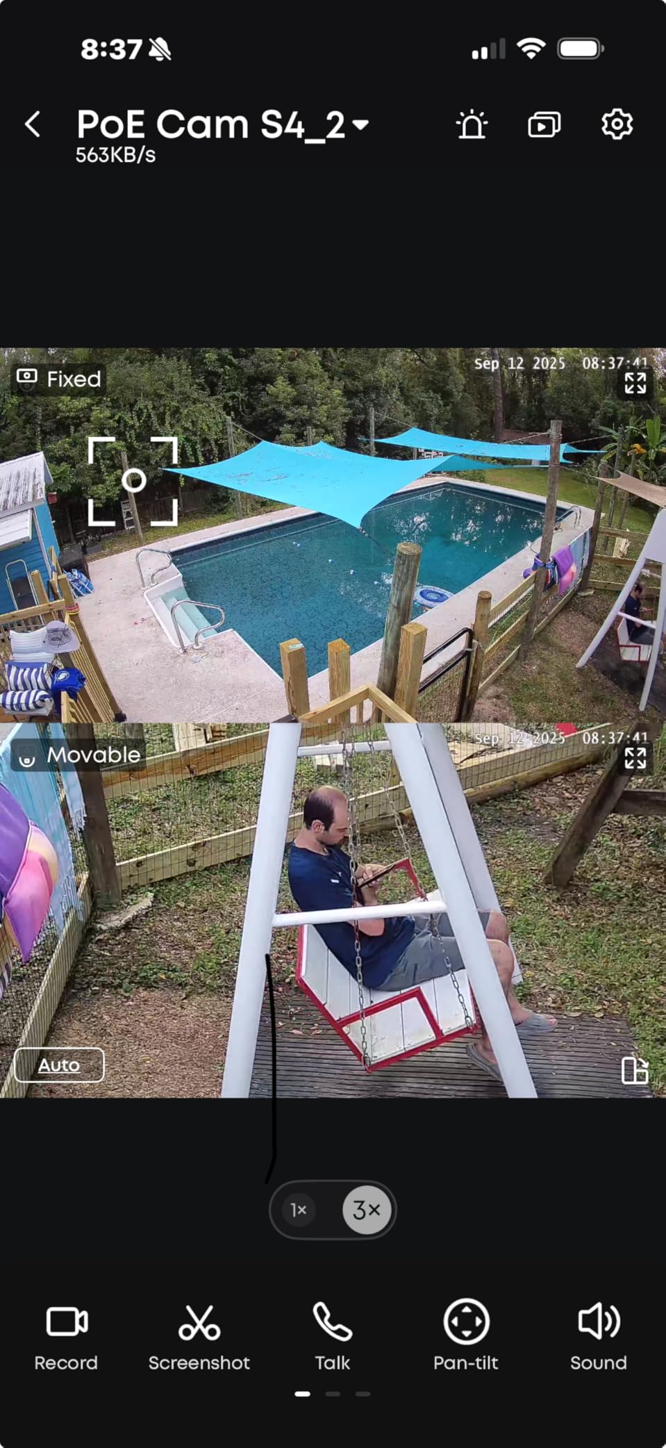 eufy 4K NVR Security Camera System S4 Max, Power Over Ethernet, Wired, 24/7 Recording, Triple Lens Bullet-PTZ Cam, 360° PTZ, Up to 16CH, Cross-Cam Tracking, 8× Auto Zoom, Smart Video Search, 2TB HDD customer photo 2