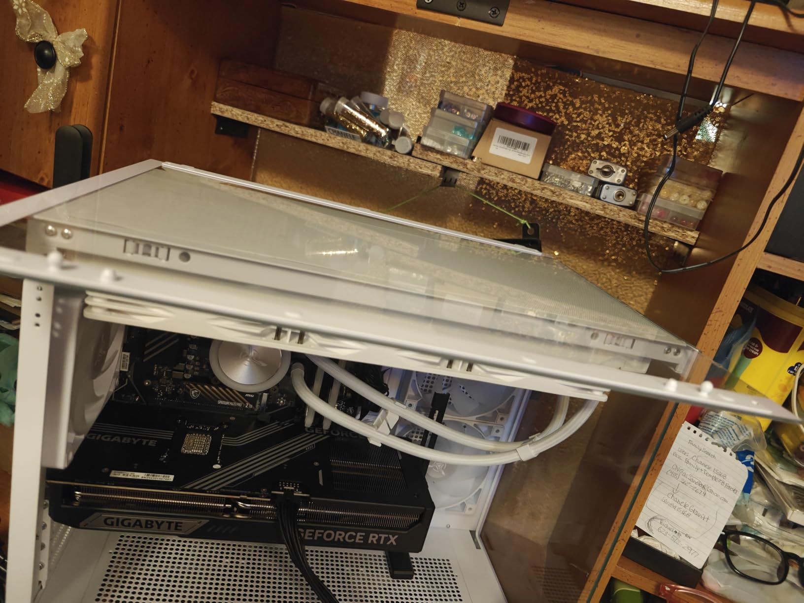 Skytech Gaming Azure 3 Desktop PC, Ryzen 7 9800X3D 4.7 GHz (5.2 GHz), NVIDIA RTX 5080 16GB, 2TB NVMe SSD, 32GB DDR5 RAM 6000 RGB, 850W Gold ATX 3 PSU, 360mm ARGB AIO, Wi-Fi, Win 11 customer photo 2