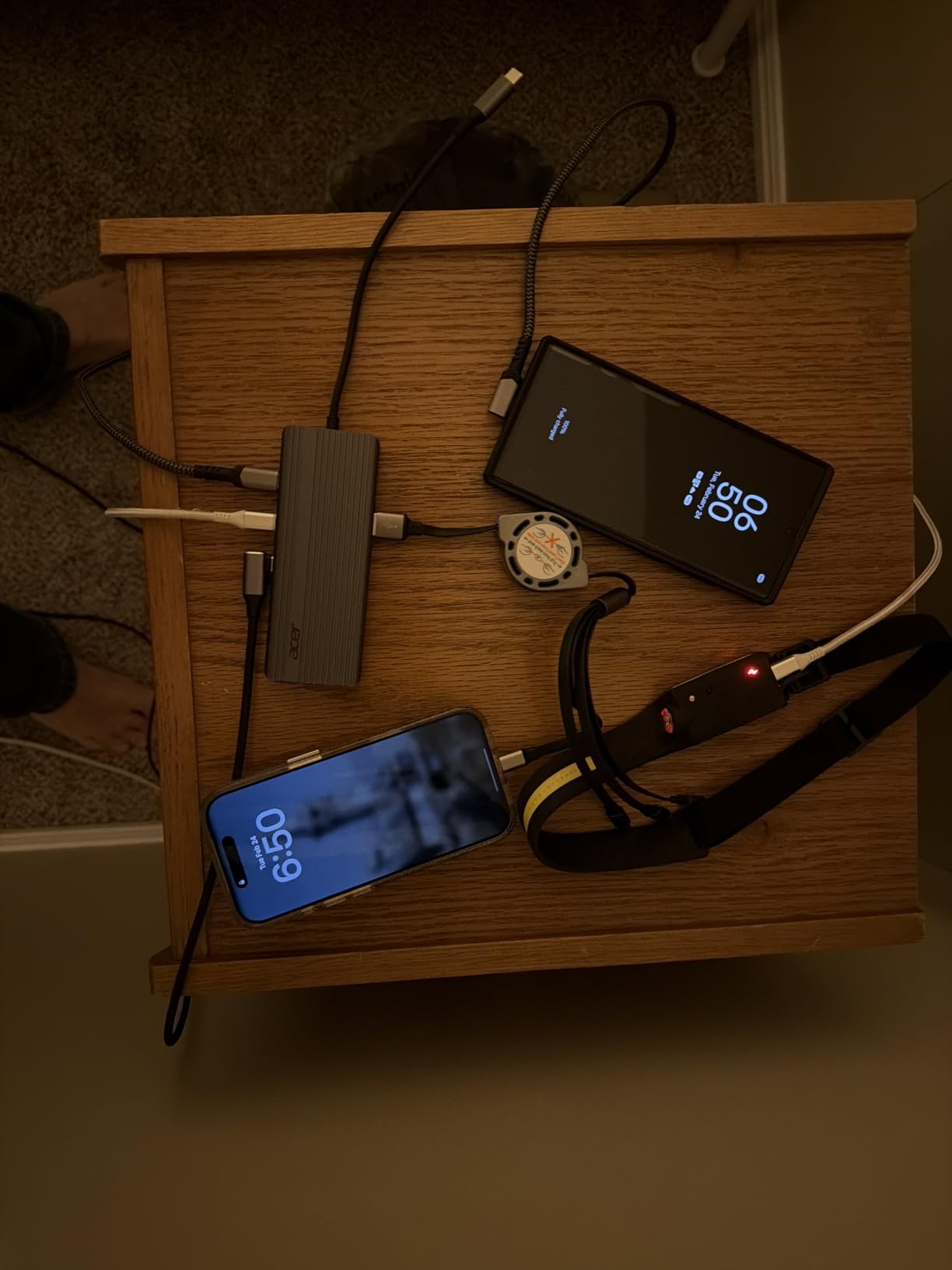 Acer 11 in 1 USB C HUB Multiport Adapter with 4K@60Hz HDMI, 2x10Gbps USB-C, 2x5Gbps USB-A, 100W PD Port, Ethernet, VGA, SD/TF customer photo 1