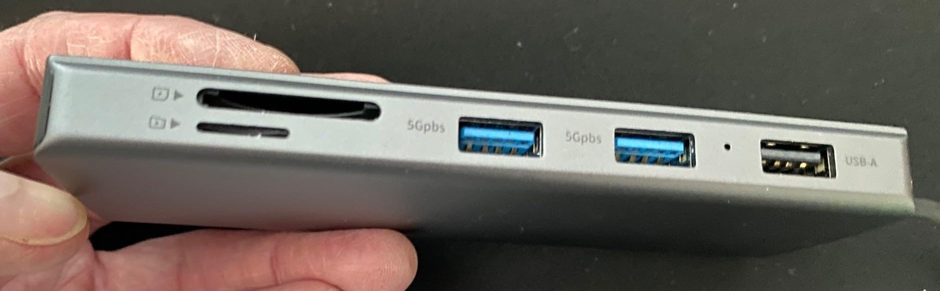 Acer 11 in 1 USB C HUB Multiport Adapter with 4K@60Hz HDMI, 2x10Gbps USB-C, 2x5Gbps USB-A, 100W PD Port, Ethernet, VGA, SD/TF customer photo 2