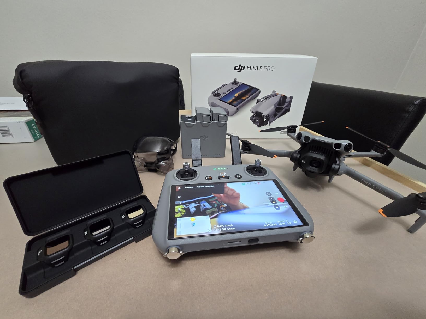 Mini 5 Pro Fly More Combo Plus with DJI RC 2, Drone with Camera, 1-Inch CMOS, 4K Drone for Beginners, Obstacle Sensing, ActiveTrack 360°, 225° Gimbal Rotation, Extended Battery Life customer photo 2