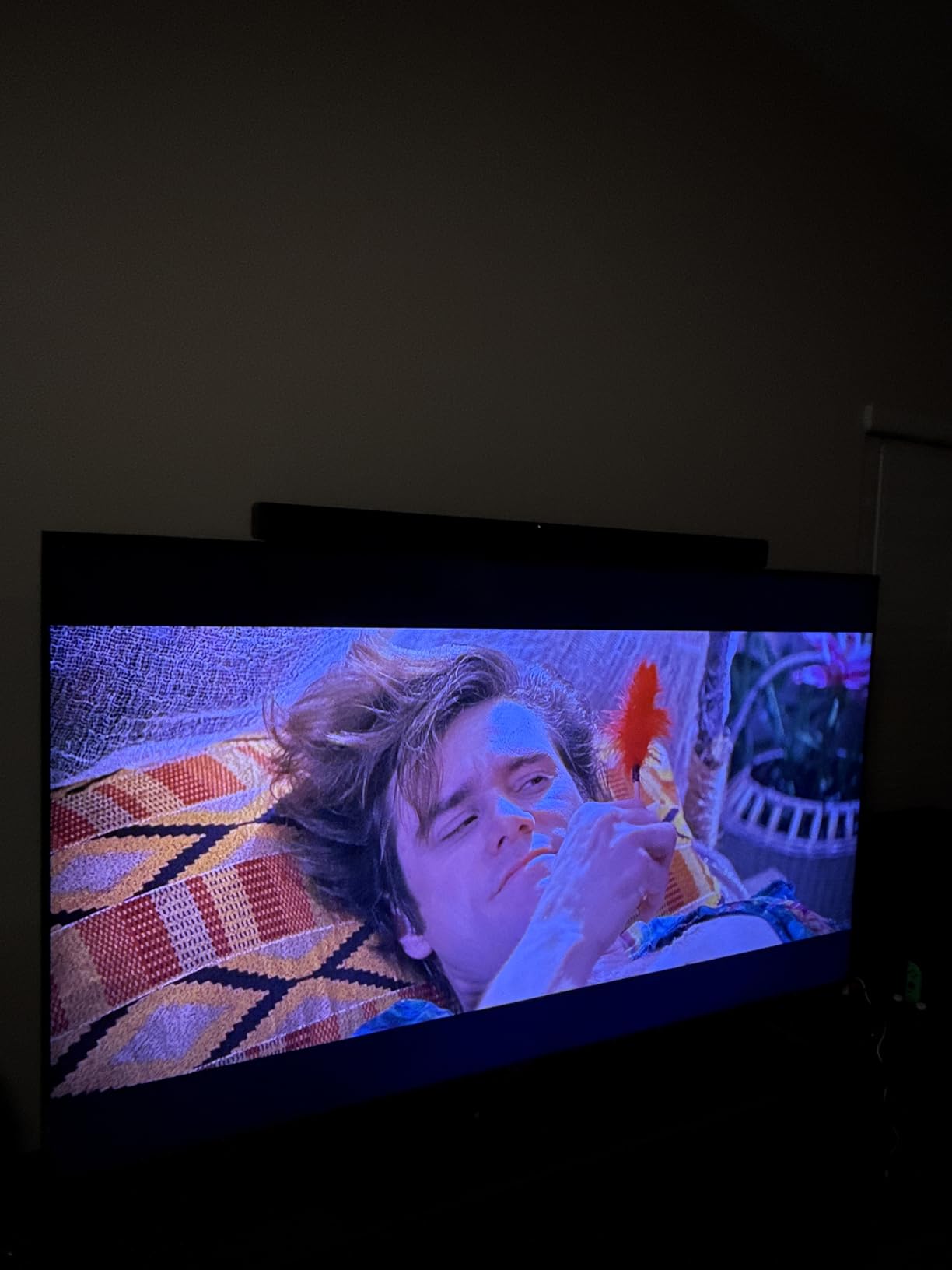 Soundbar Mount, No Drilling Steel TV Top Shelf Fits Most of Sound Bars Up to 15 Lbs, Universal Sound Bar TV Mount Bracket, Sound Bar Stand Compatible with Samsung, Sony, LG,Bose, 33.8x4.7inch customer photo 1