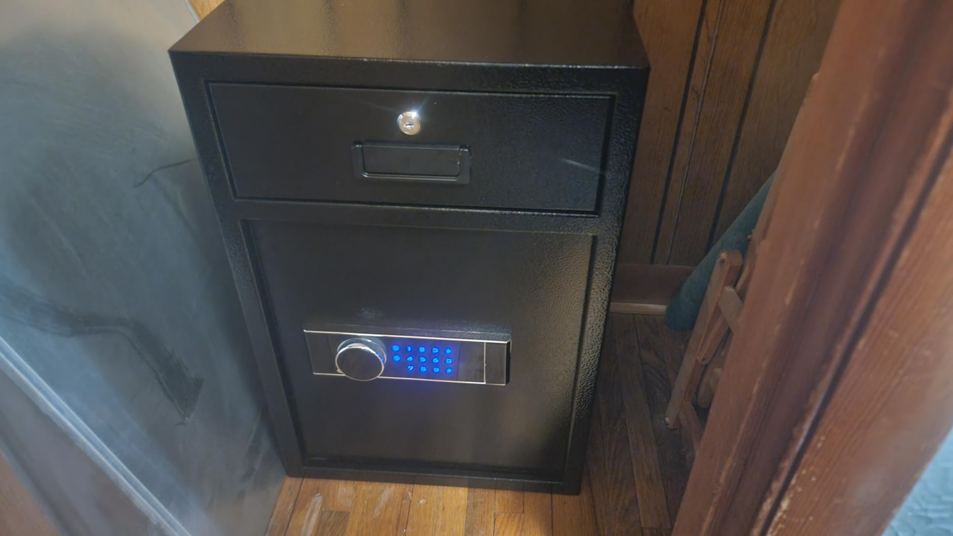 8.6 Cu Ft Extra Large Home Safe with Fireproof and Waterproof Bag, Heavy Duty Double Door Security Safe Box with Removable Shelves, Digital Safes with Hidden Lock Box for Cash Files Office customer photo 1