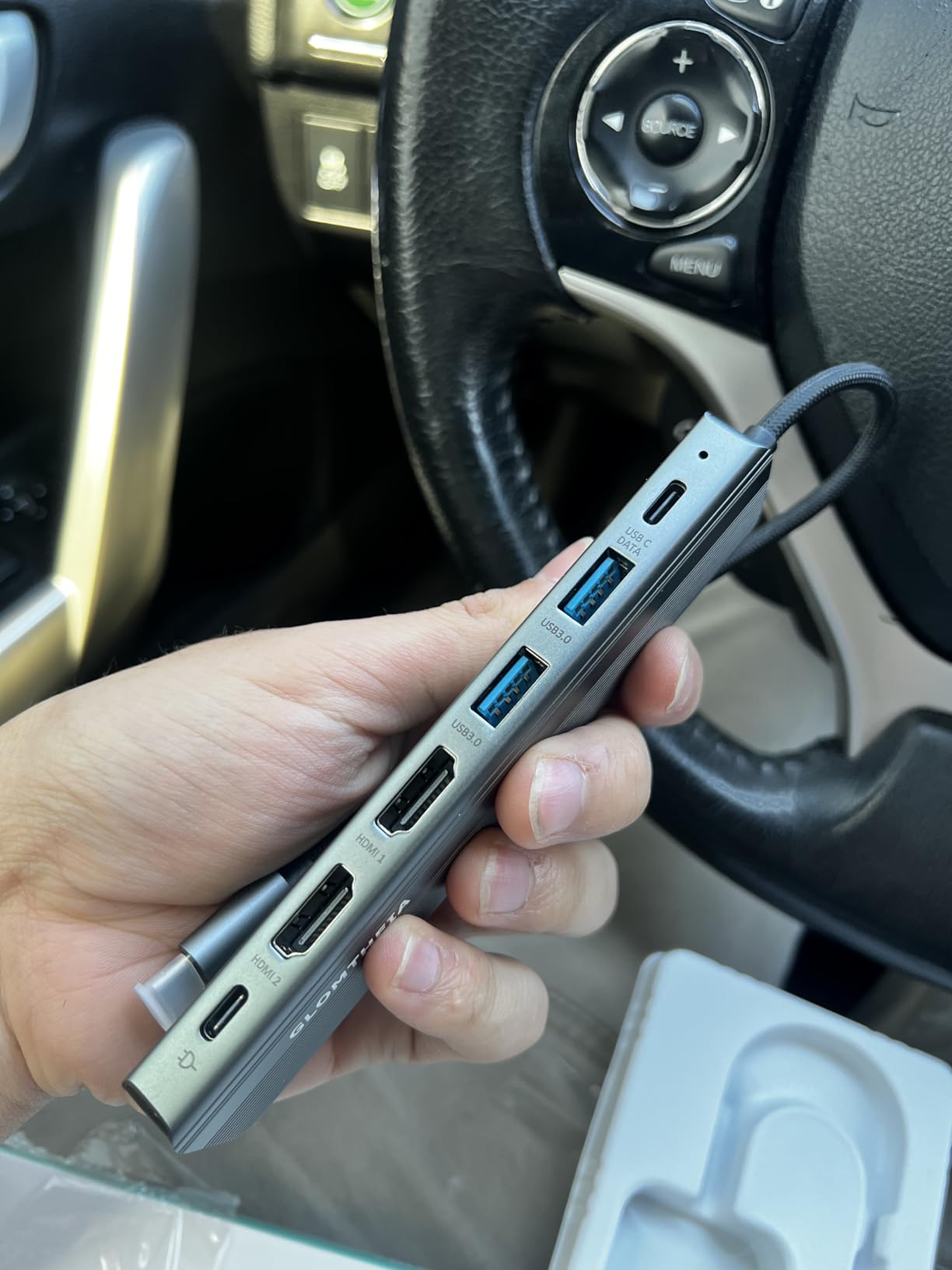 USB C Hub Docking Station Dual Monitor for Laptop with 2 HDMI Ports 4K 60Hz, 100W PD Charging, 3 USB-A 3.0 & USB-C customer photo 1