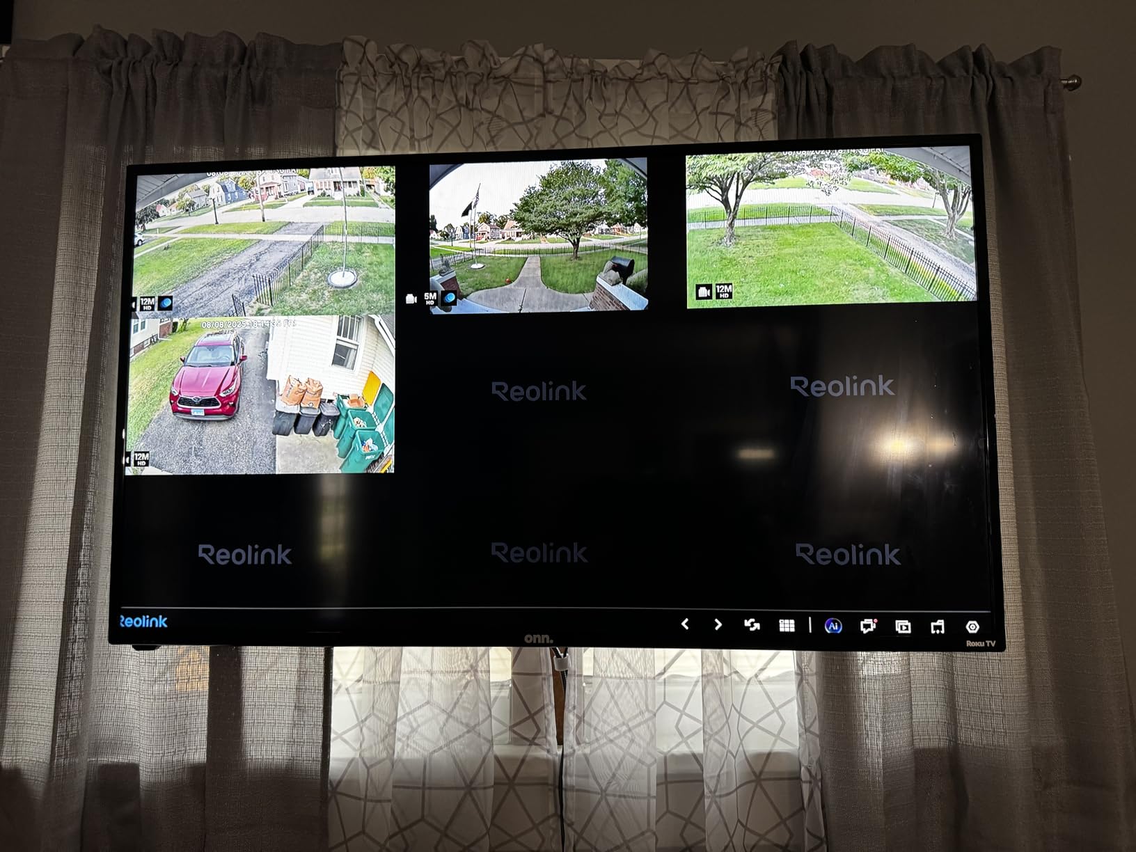 REOLINK New Version 12MP Smart Security System with AI Video Search, Person/Vehicle/Animal Detection Color & Infrared Night Vision, Two-Way Talk, 24/7 Recording, Perimeter Protection, RLK8-1200D4-A customer photo 1