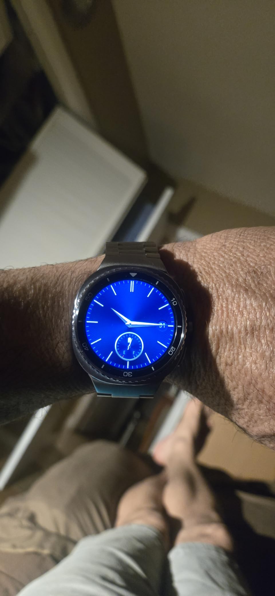 Galaxy Watch 8 Classic (2025) 46mm Bluetooth Smartwatch, Cushion Design, Rotating Bezel, Quick Button, Sleep Coaching, Running Coach, Energy Score, Black [US Version, 2 Yr Warranty] customer photo 1