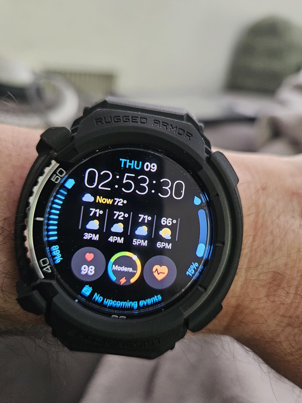 Galaxy Watch 8 Classic (2025) 46mm Bluetooth Smartwatch, Cushion Design, Rotating Bezel, Quick Button, Sleep Coaching, Running Coach, Energy Score, Black [US Version, 2 Yr Warranty] customer photo 2