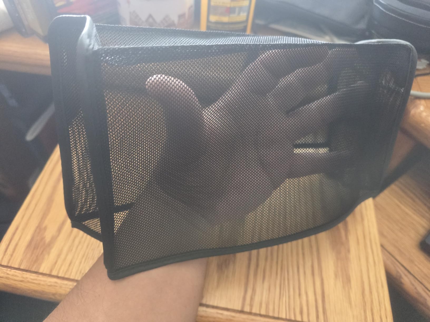 PlayVital Breathable Dust Cover for Nintendo Switch 2, Anti-Scratch Nylon Dust Guard Waterproof Cover Sleeve for Nintendo Switch 2 Console & Charging Dock - Black customer photo 1