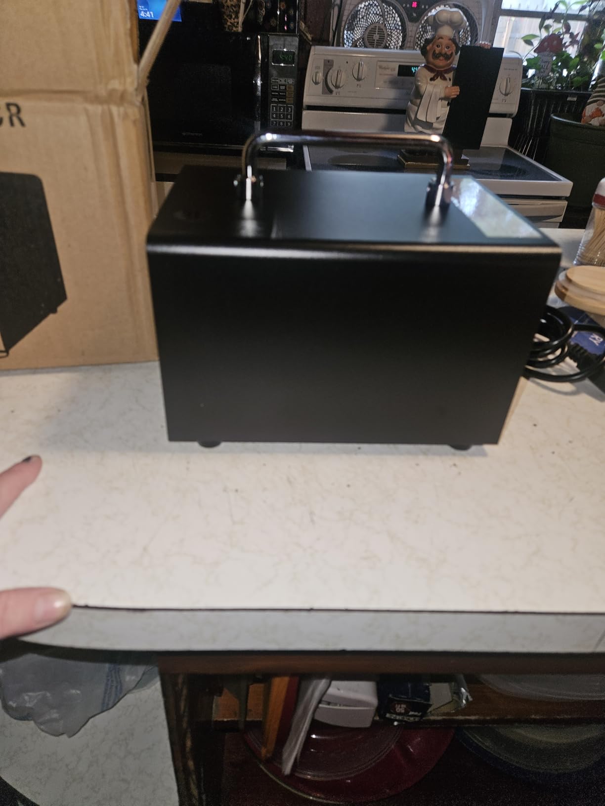 2026 Upgraded Ozone Generator, High Capacity Ozone Machine Odor Removal Up to 6000 Sq.Ft, for Car/Home/Smoke/Pet Odor, Black customer photo 5