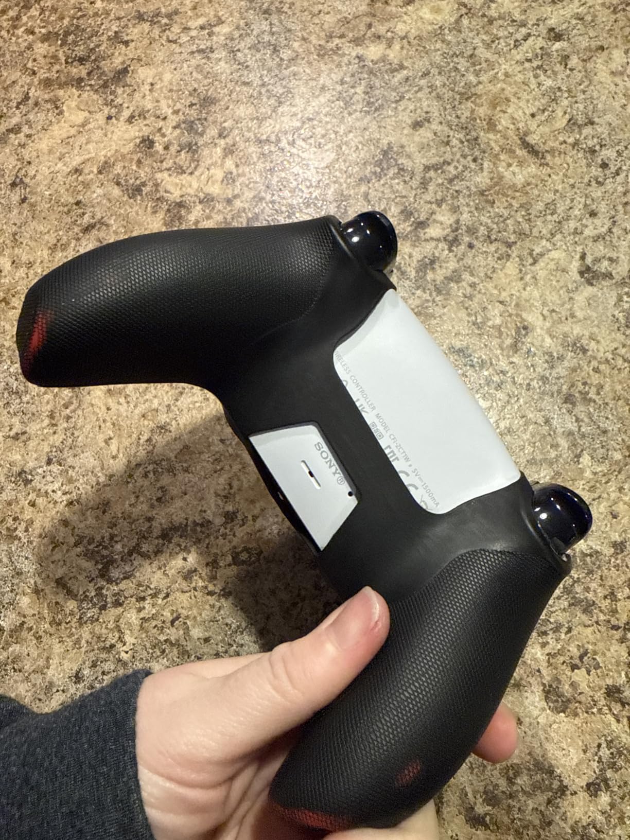 Non-Slip Silicone Cover for PS5 Controller with Thumbstick Caps x 2 & Sticker x 1(Depool Theme) customer photo 1
