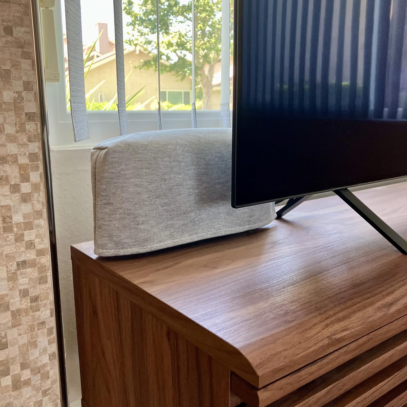 Dust Cover for Nintendo Switch 2 Dust Protector Custom Designed Water Proof for Nintendo Switch 2 Thick Fabric Precision Cut Easy Access Cable Port (Grey) customer photo 1