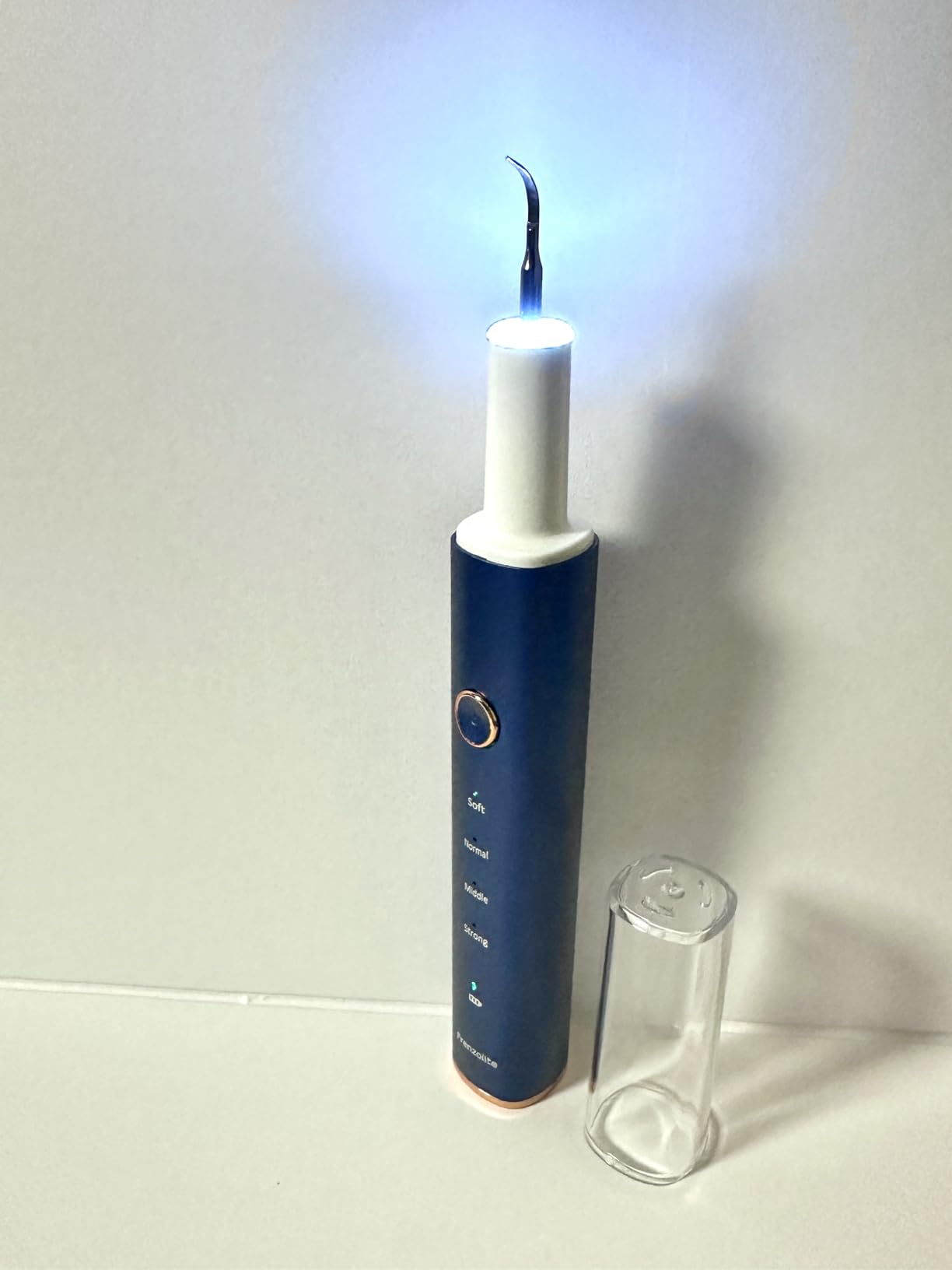 Dental Calculus Remover, Ultrasonic dental calculus remover for Teeth Cleaning with 3 Replaceable Heads and 4 Adjustable Modes customer photo 2