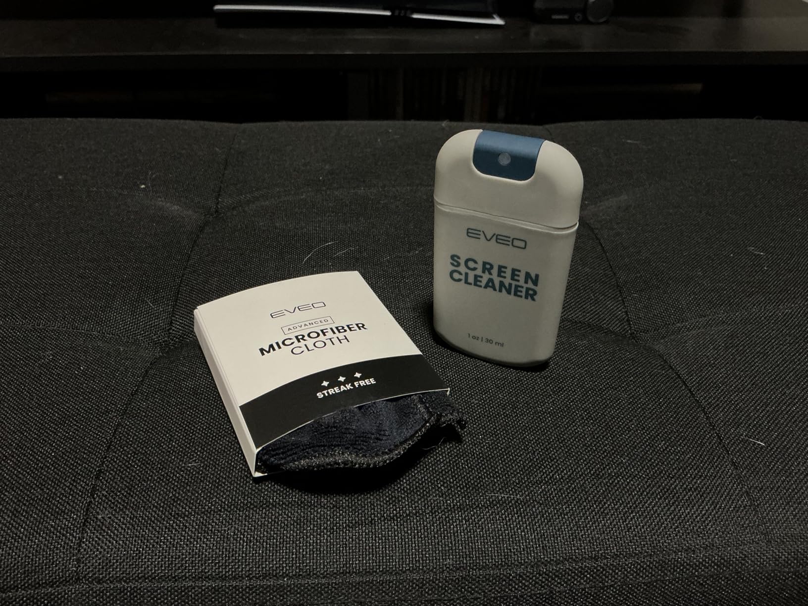 EVEO Computer Screen Cleaner Spray Kit- Portable Laptop Screen Cleaner, Phone Cleaner & Monitor Cleaner + Microfiber Cloth - Car Screen Cleaner for MacBook, iPad and More Electronic Devices - (1 Pack) customer photo 2