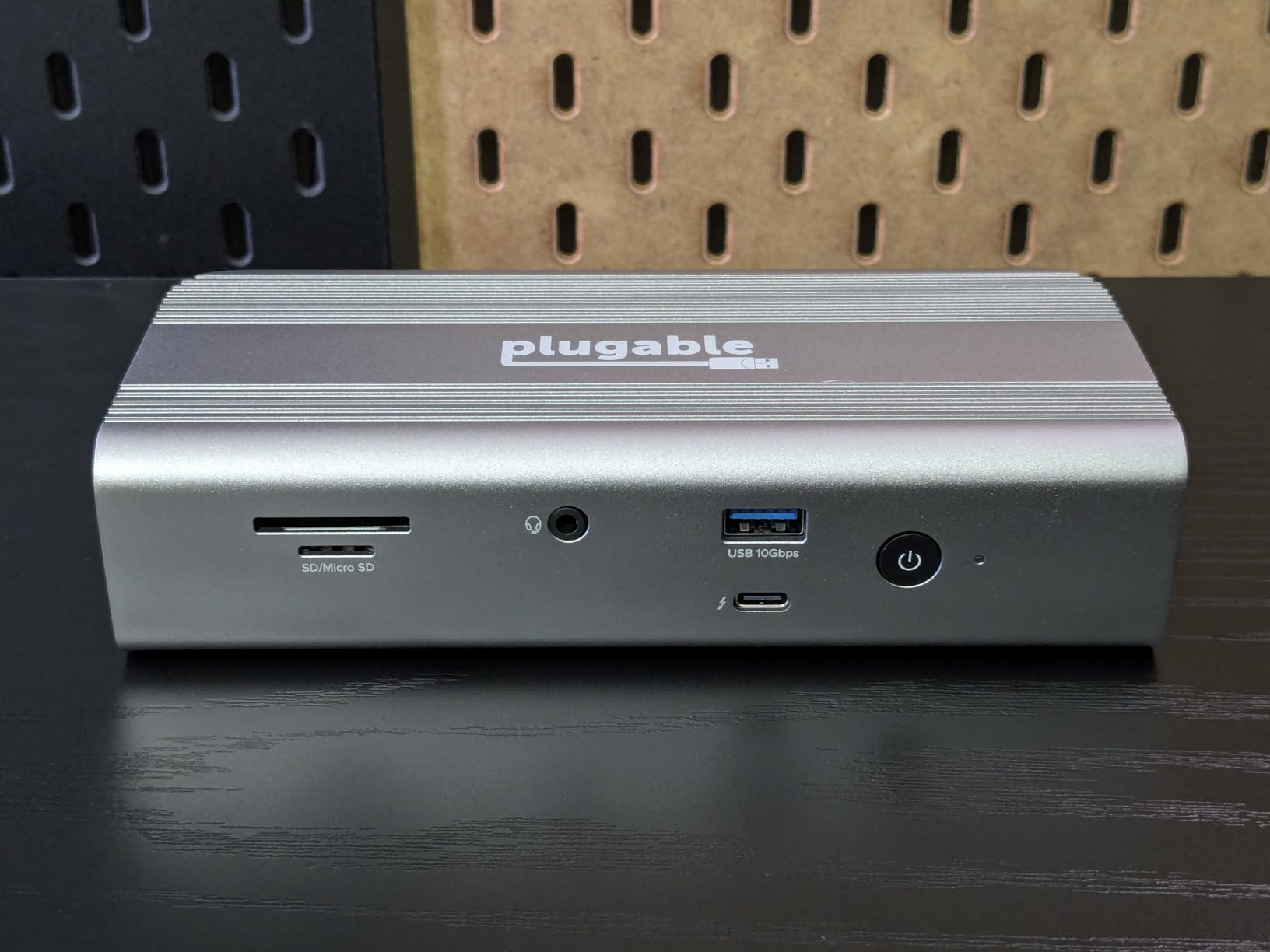 Plugable Thunderbolt 5 Dock: 140W Power Delivery, Up to Dual 6K@60Hz for Mac, Up to Dual 8K for Windows, Supports 80/120Gbps, 3X Thunderbolt 5 Ports, 2.5GbE, Driverless Connectivity (TBT-UDT3) customer photo 1