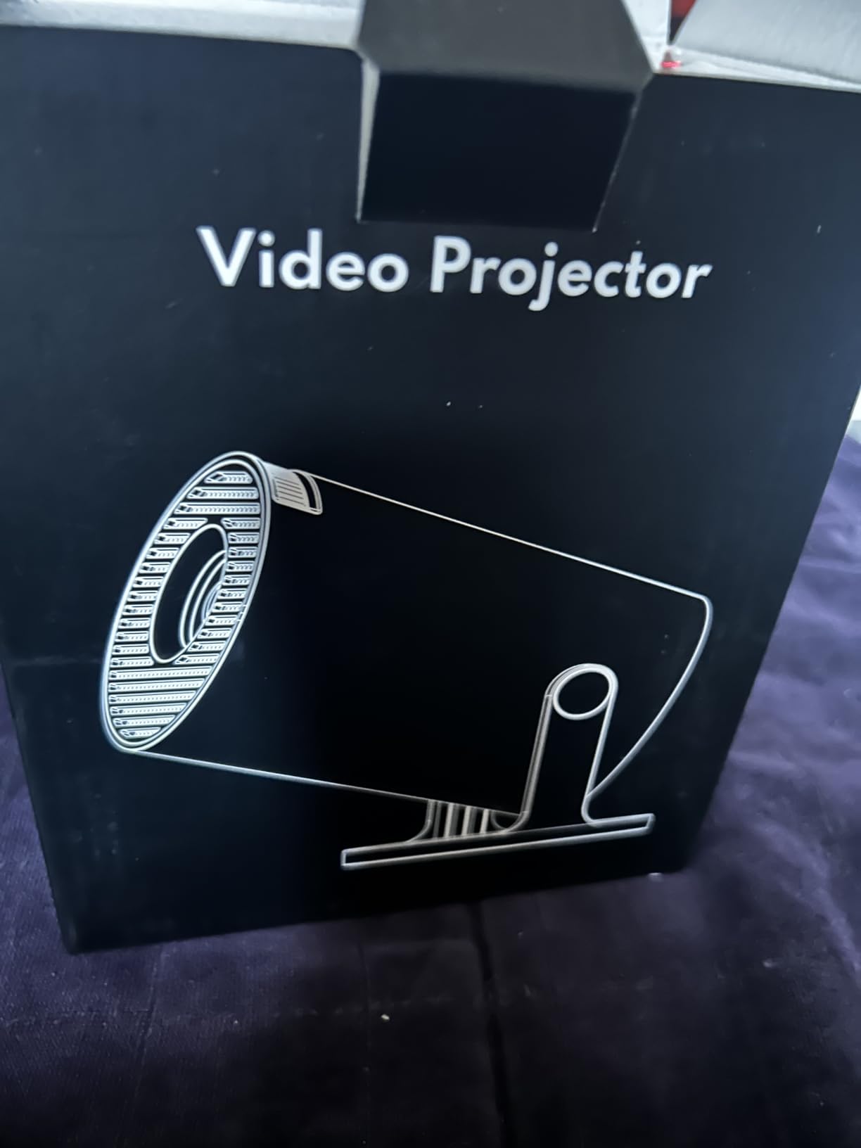 Mini Projector with WiFi and Bluetooth, Built-in Apps, Smart Portable Projector with 180° Rotation, Auto Keystone, Support 1080P, Compatible with HDMI/USB/TV Stick/Smartphone/Laptop customer photo 2