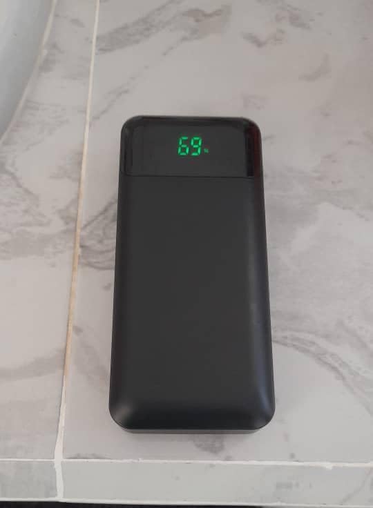 Portable Charger Power Bank 40800mAh with 3 Built-in Cables,25W Fast Phone Charging Portable Battery Pack,5 Outputs Travel Essentials Outdoor External Battery for iPhone 17/16,Galaxy Android etc-Black customer photo 1