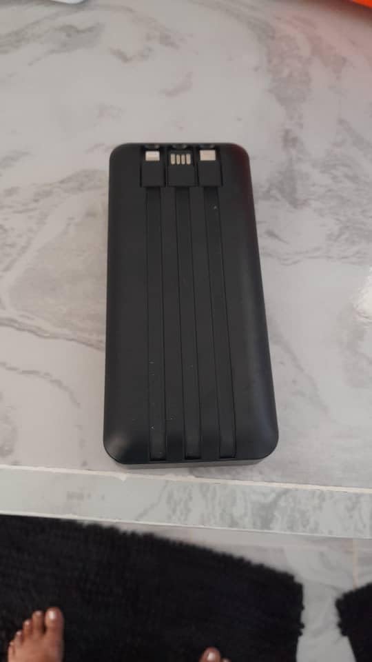 Portable Charger Power Bank 40800mAh with 3 Built-in Cables,25W Fast Phone Charging Portable Battery Pack,5 Outputs Travel Essentials Outdoor External Battery for iPhone 17/16,Galaxy Android etc-Black customer photo 2