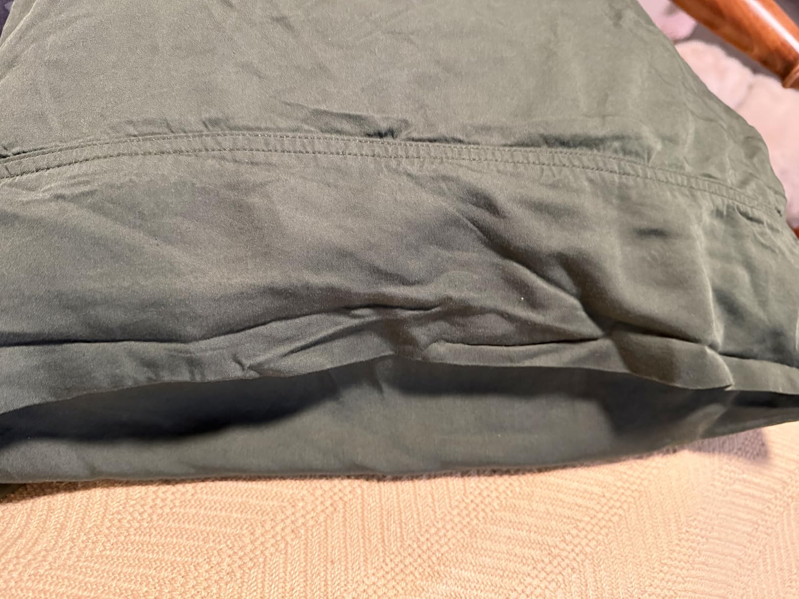 Bedsure 100% Organically Grown Bamboo Viscose Sheets - 18 Inches Deep Pocket Sheets with Elastic Corner, Queen Sheet Set, Ultra-Soft, Silky & Cooling Bedsheets, Oeko-Tex, 4 Pieces, Ivory customer photo 2