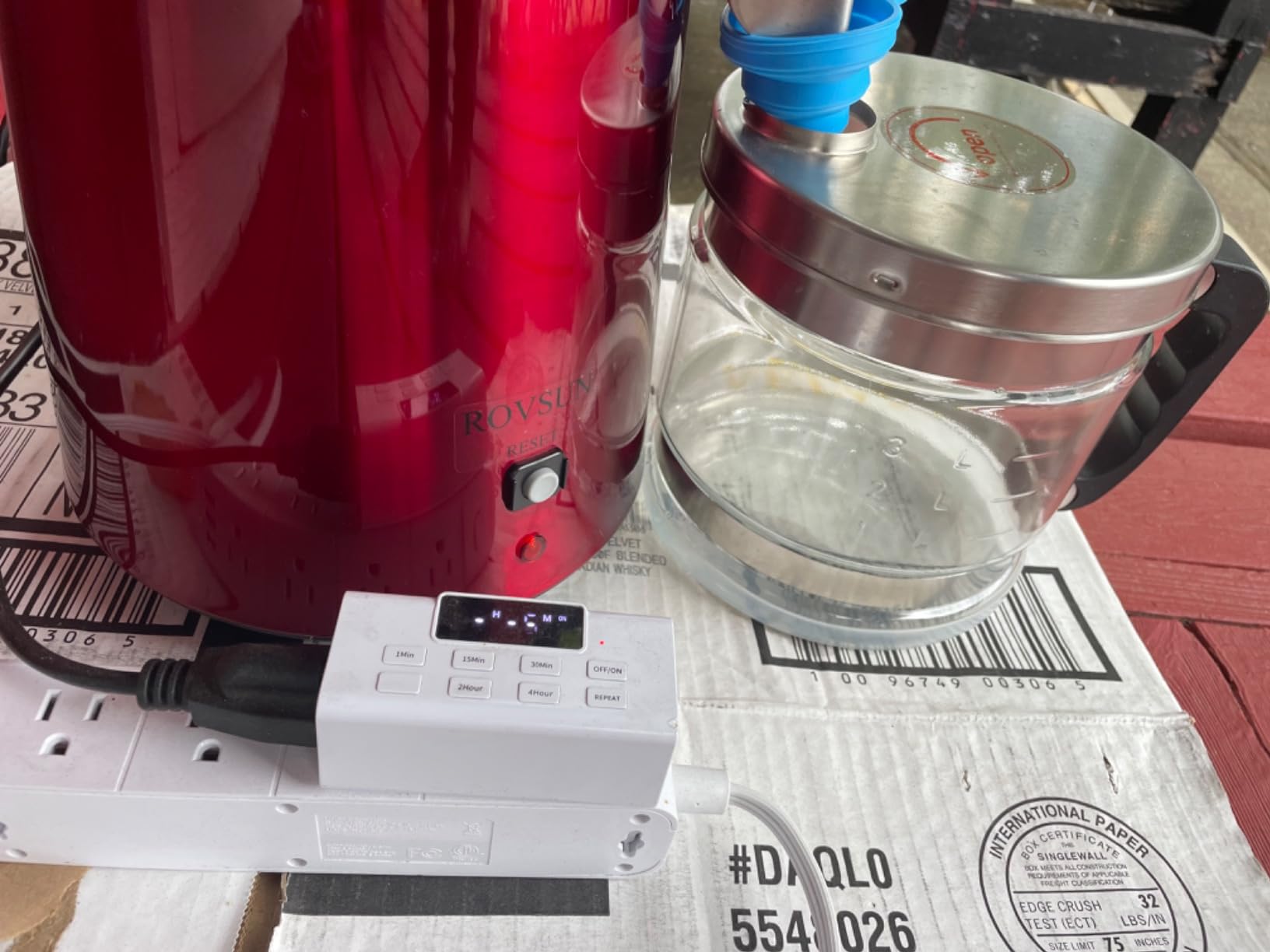 ROVSUN 1.1 Gallon/4L Water Distiller, Countertop Distilled Water Machine with BPA-Free Container, Distilled Water Maker Purifier with Flame-Retardant Material & Stainless Steel Interior, 750W, Black customer photo 2