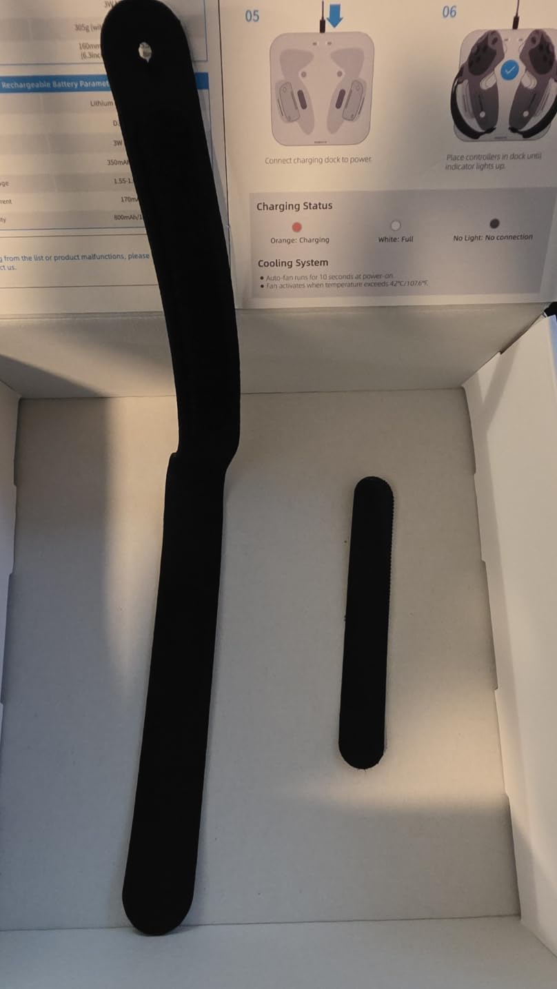 BOBOVR G3 Controller Grips Cover,Compatible with Meta Quest 3/3S Accessories,for CD3/D3 Dock Wireless Charging customer photo 2