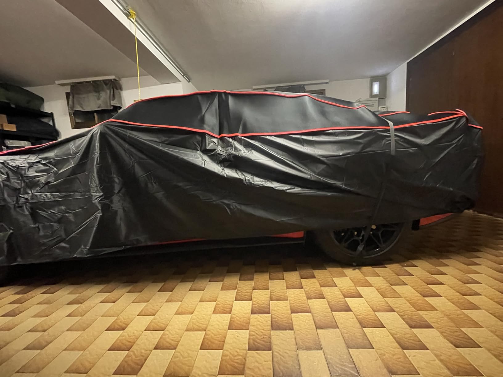 Hail Protector Car Cover, Waterproof Thickened Car EVA Hail Protector Size A3 Fit for Toyota Camry, Honda Accord, Ford Mustang, Chevy Camaro/Malibu,Kia Optima/K5 (187-198 inch) customer photo 2