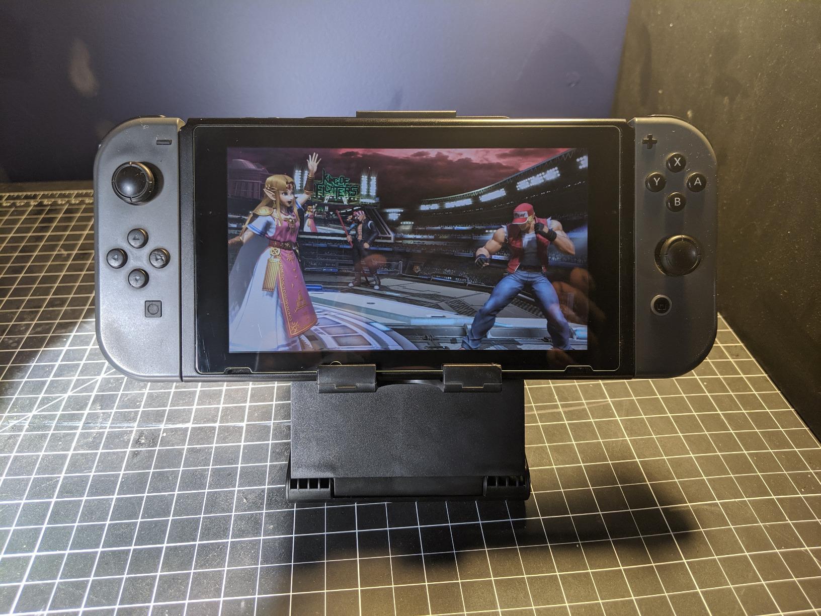 Y.D.F Stand for Switch 2 Compact Foldable Multi Angle Holder Play Stand Compatible with N Switch/ 2/ Lite/OLED IPad iPhone Samsung Galaxy Tab Android Phones Tablets E-Reader customer photo 2