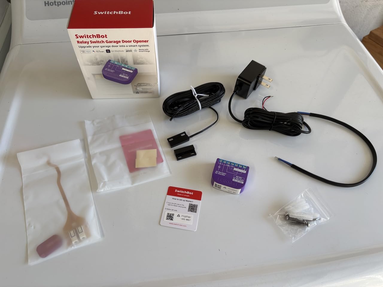 Switchbot WiFi Smart Garage Door Opener, Matter Certified, Alexa/Google/Siri/IFTTT/Smartthings Supported, Most Garage Door Supported, App Control, Multiple Notification Modes, No Hub Needed customer photo 2