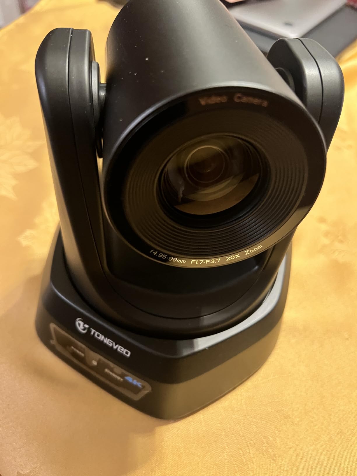 TONGVEO 4K NDI PTZ Camera AI Auto-Tracking 20X Optical Zoom HDMI IP Live Streaming SDI USB3.0 PoE LAN Supports for Church Worship Event Video Conference YouTube OBS vMix Zoom Teams and More customer photo 2