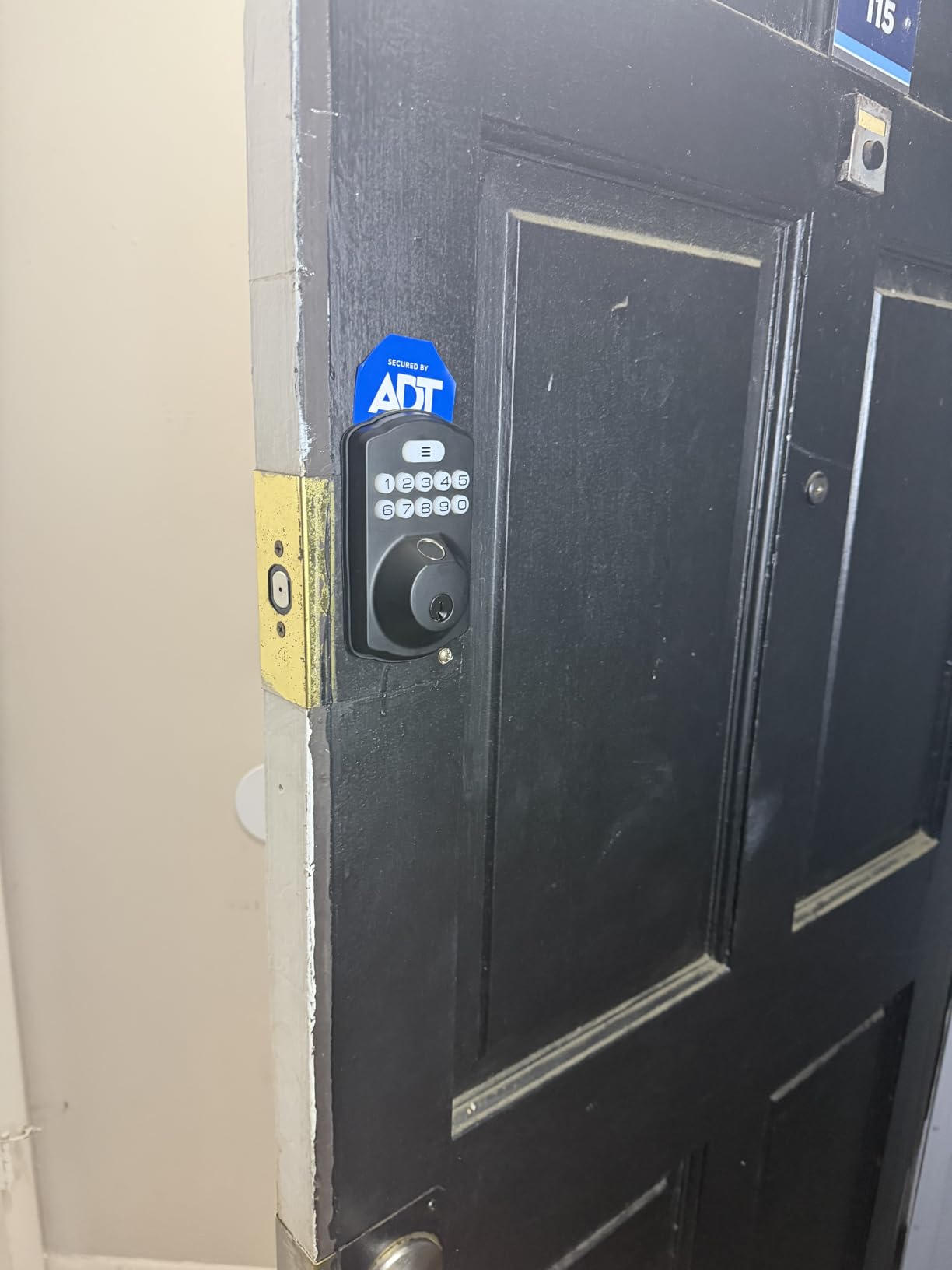 Veise VE012W Built-in WiFi Fingerprint Smart Lock, App Remote Control, Compatible with Alexa & Google Assistant, Keyless Entry for Front Door, Digital Keypad Deadbolt, Auto Lock, Satin Nickel customer photo 1