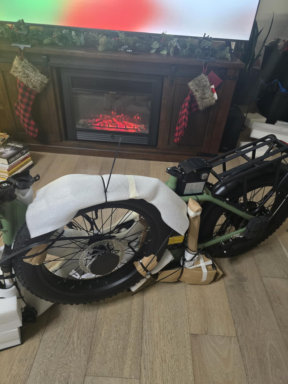 1300W/1800W Folding Electric Bike for Adults, 75-86 Miles PAS Range, 52V 13Ah/18.2Ah Removable Battery, 20