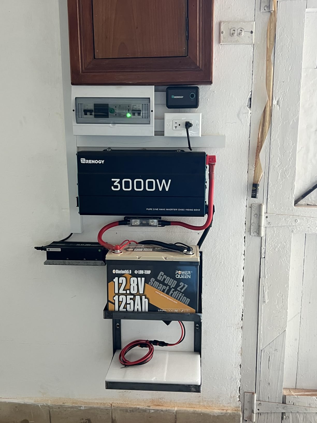 Power Queen 36V 50Ah Trolling Motor Lithium Battery, Smart LiFePO4 Battery with Bluetooth 5.0 Low-Temp Protection, for Trolling Motors, Marine, Fishing Finder, Kayak, Boat, RVs, Golf Cart Batteries customer photo 1