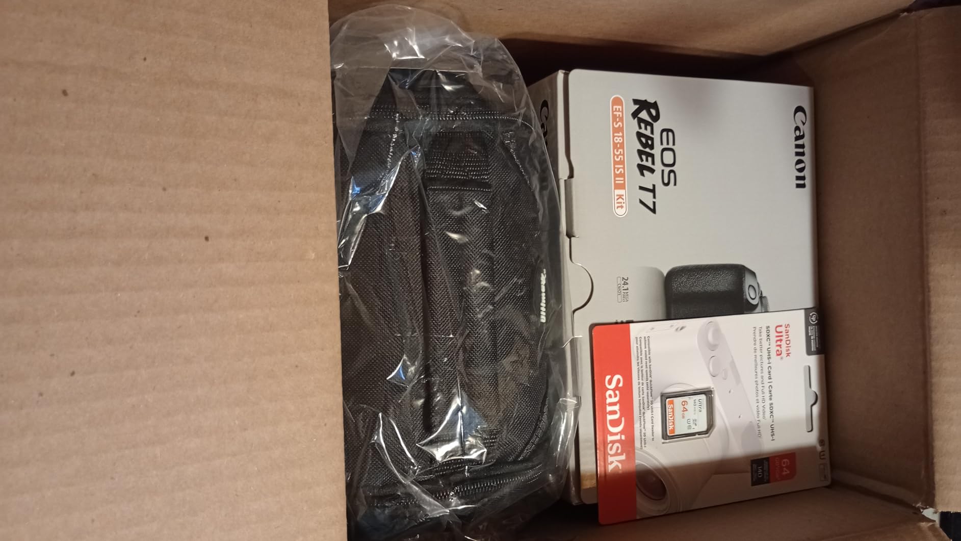 Canon EOS Rebel T7 DSLR Camera | 24.1MP APS-C CMOS Sensor with DIGIC 4+ Image Processor | Built-in Wi-Fi & NFC | EF Lens Compatible Beginner Photography Camera Kit with Shoulder Bag and 64GB Card customer photo 1