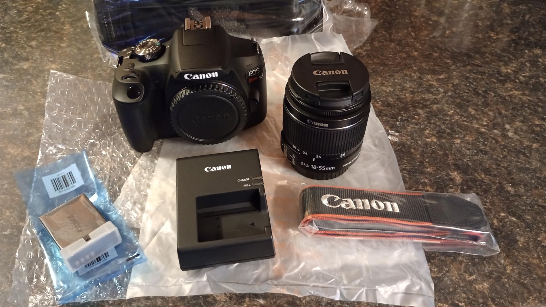 Canon EOS Rebel T7 DSLR Camera | 24.1MP APS-C CMOS Sensor with DIGIC 4+ Image Processor | Built-in Wi-Fi & NFC | EF Lens Compatible Beginner Photography Camera Kit with Shoulder Bag and 64GB Card customer photo 2