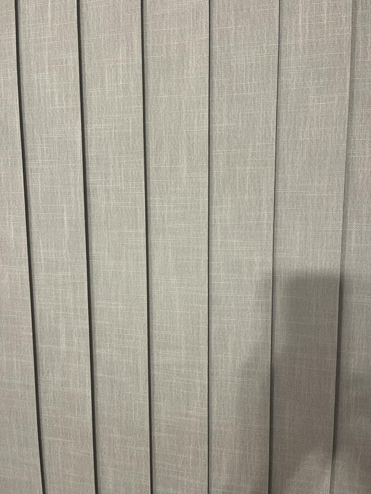 Motorized Vertical Blinds, Smart Rechargeable Blind for Sliding Glass Door, Blackout Shades with Remote, Customize (Sparkling Black) customer photo 1