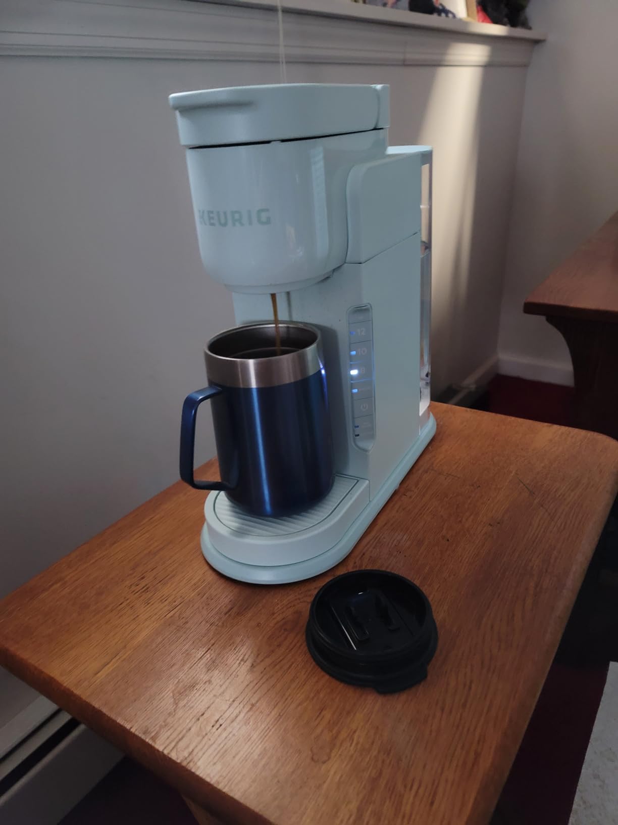 Keurig K-Express Single Serve K-Cup Pod Coffee Maker, 3 Brew Sizes, Strong Button Feature, 42oz Removable Reservoir, Evergreen customer photo 2