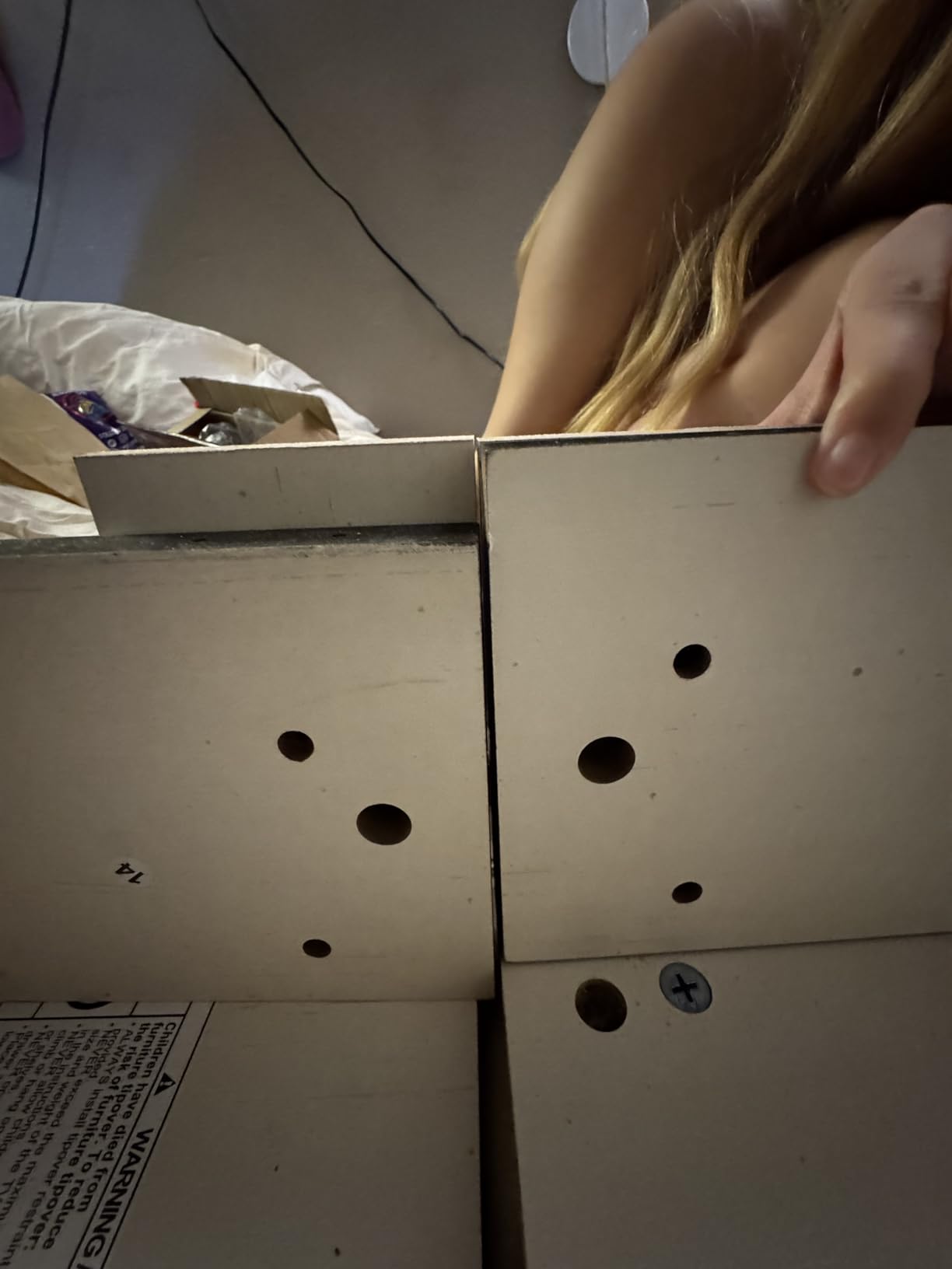 QUW Fireplace TV Stand for TVs up to 65